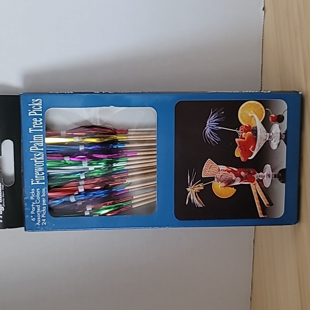 Fireworks/ Palm Tree Party Picks